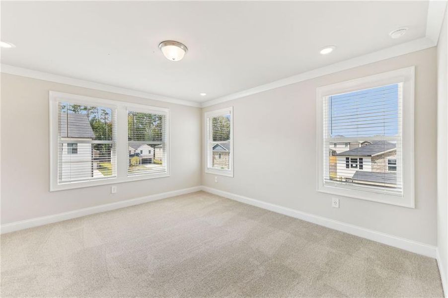 Spacious, unfurnished interior of a new home in Martin Springs - Highland Series, Lawrenceville (Image 35).