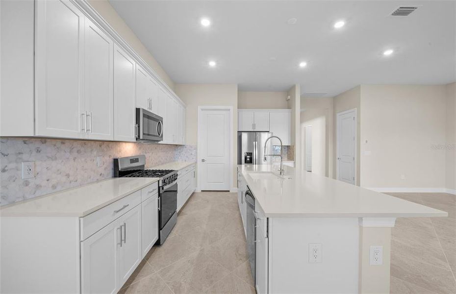 Furnished interior view inside a new home in SeaFlower, Bradenton (Image 14).