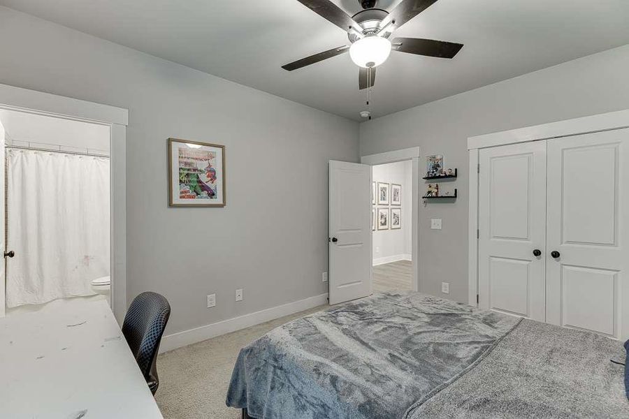 Furnished interior view inside a new home in , Dacula (Image 23).