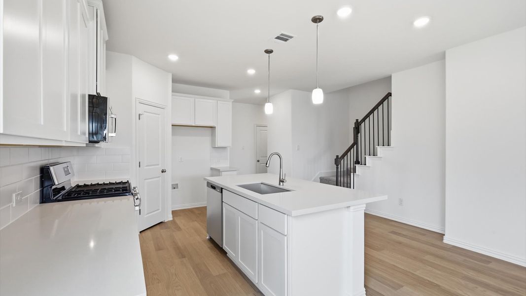 Furnished interior view inside a new home in Westridge Journey, Princeton (Image 19).