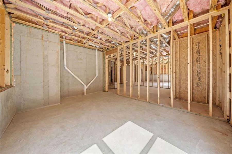 In-progress construction of a new home in , Marietta, GA (Image 27).