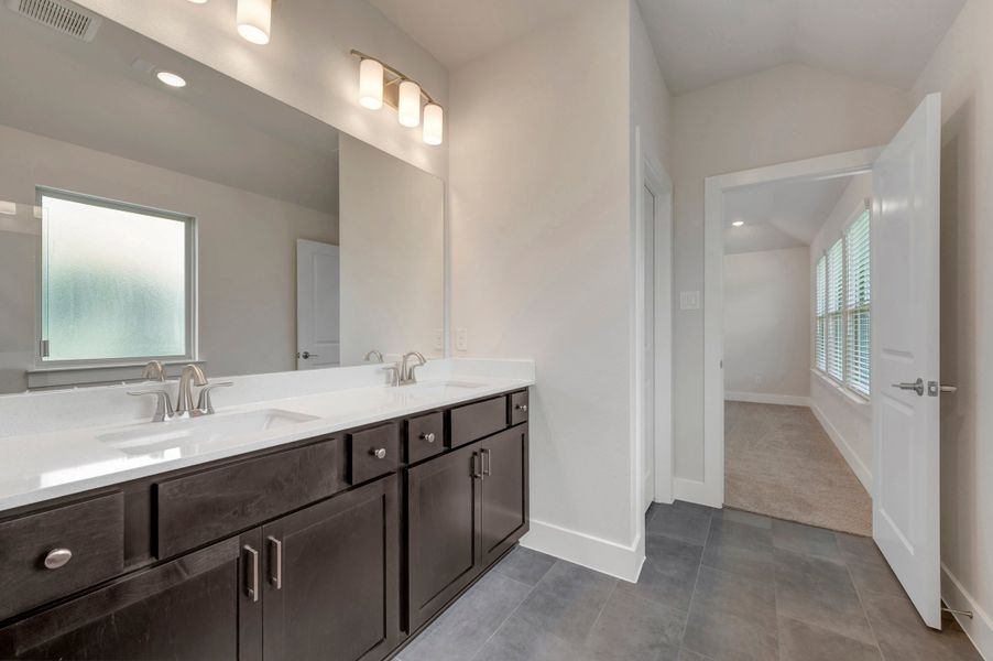 Furnished interior view inside a new home in Union Park, Little Elm (Image 9). Furnished interior view inside a new home in Union Park, Little Elm (Image 9).