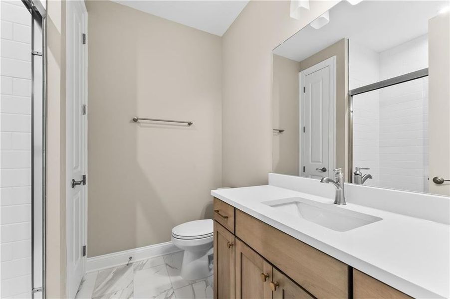 Furnished interior view inside a new home in The Courtyards at Post Road, Cumming (Image 4).