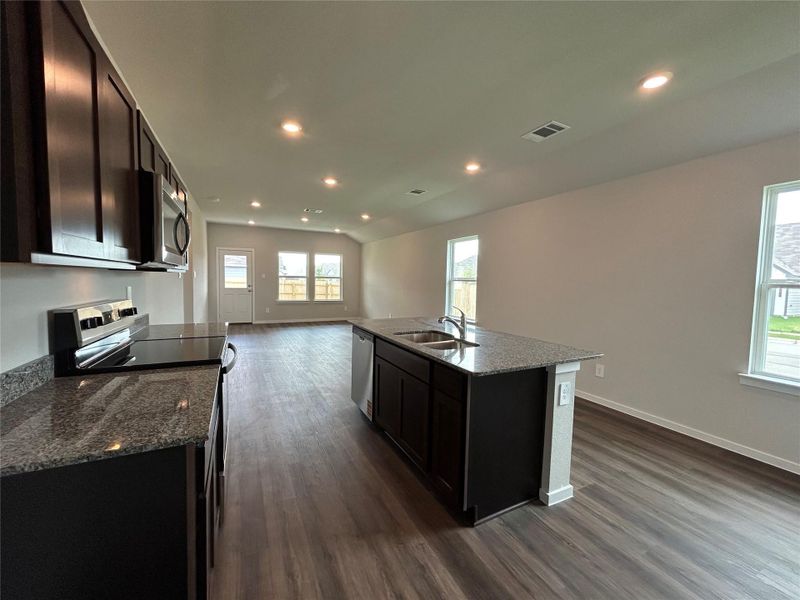 Furnished interior view inside a new home in Cornerstone, Rockdale (Image 5). Furnished interior view inside a new home in Cornerstone, Rockdale (Image 5).