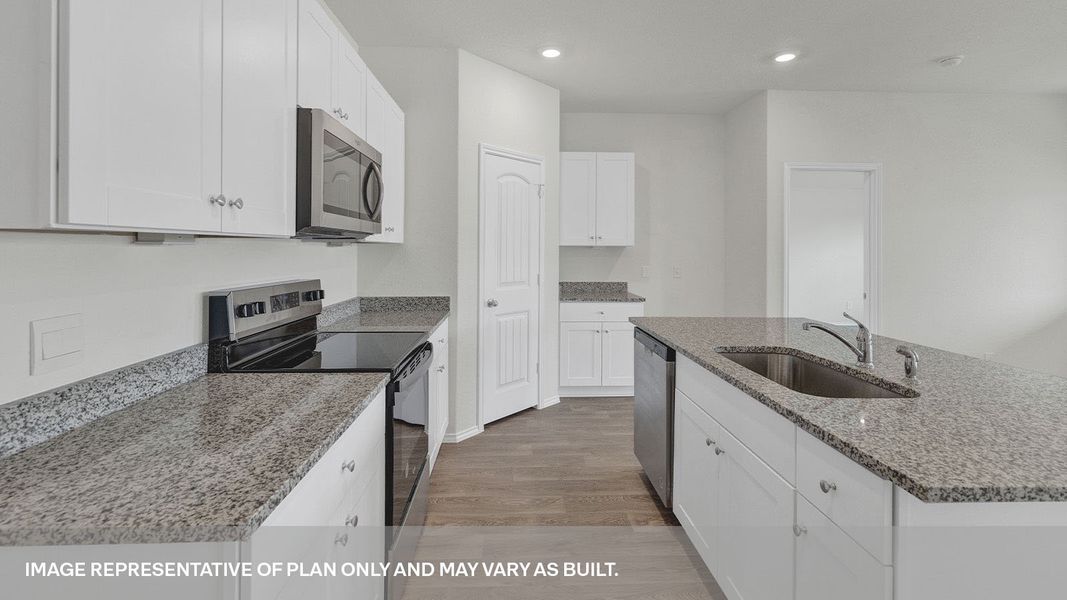 Furnished interior view inside a new home in Arroyo Ranch, Seguin (Image 7). Furnished interior view inside a new home in Arroyo Ranch, Seguin (Image 7).