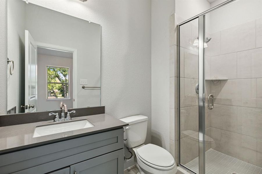 Furnished interior view inside a new home in Villas of Middleton, Plano (Image 3).