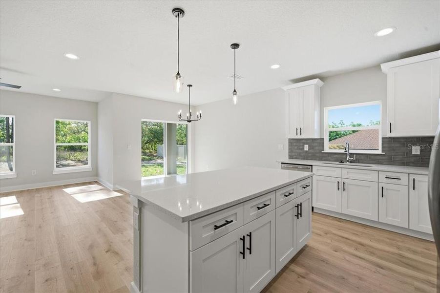 Furnished interior view inside a new home in , Weeki Wachee (Image 4).