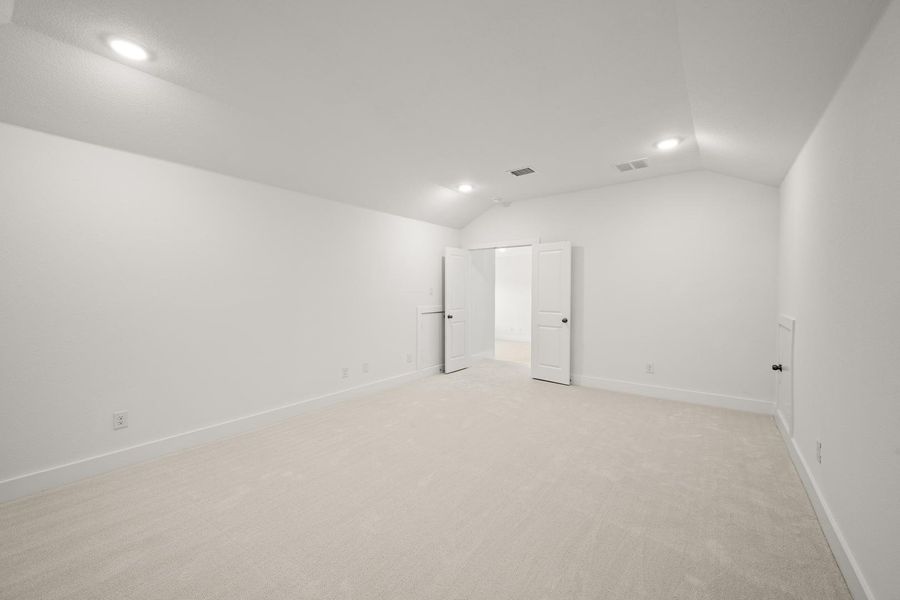 Spacious, unfurnished interior of a new home in Discovery Collection at Bridgewater, Midlothian (Image 19). Spacious, unfurnished interior of a new home in Discovery Collection at Bridgewater, Midlothian (Image 19).