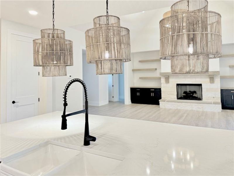 Close-up of interior finishes inside a home in , Rydal (Image 28).