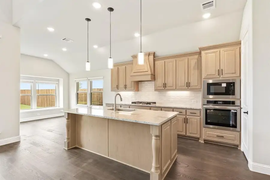 Furnished interior view inside a new home in Willow Wood, McKinney (Image 14).