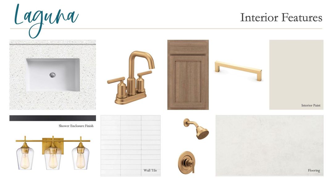 Sample of building materials used in homes in Covered Bridge, Hutto (Image 8).