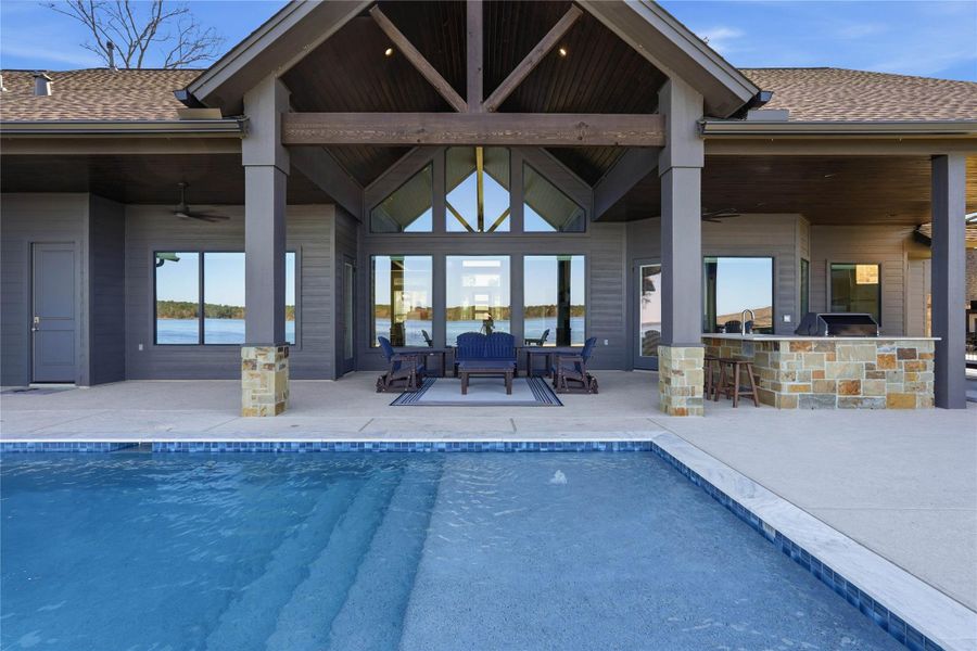 Exterior details and patio area of a home in , Montgomery (Image 27).