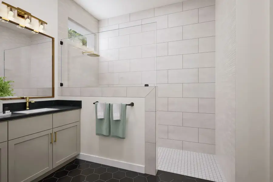 The Mansfield - Optional Super Shower