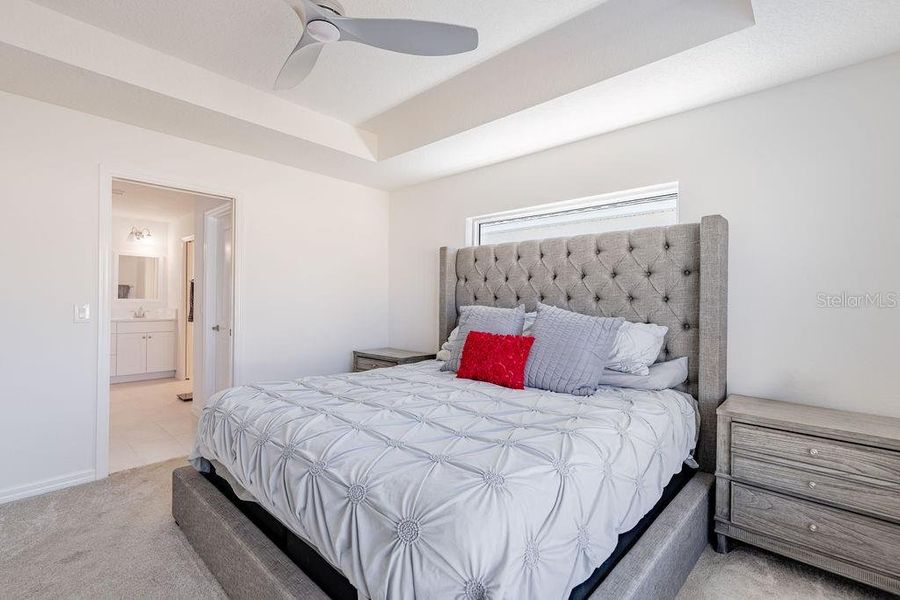 Furnished interior view inside a new home in , The Villages (Image 13).