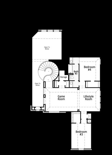 Upstairs Floor Plan