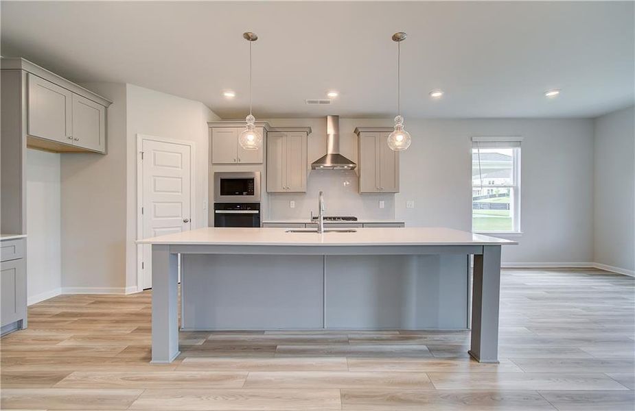 Furnished interior view inside a new home in Westwind Estates, Hampton (Image 5).