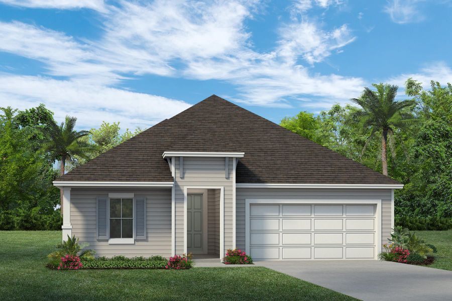 Representative exterior photo of a completed home built from the Marco by Rockwell Homes in Grassmere, Zellwood, FL (Image 5). Representative exterior photo of a completed home built from the Marco by Rockwell Homes in Grassmere, Zellwood, FL (Image 5).