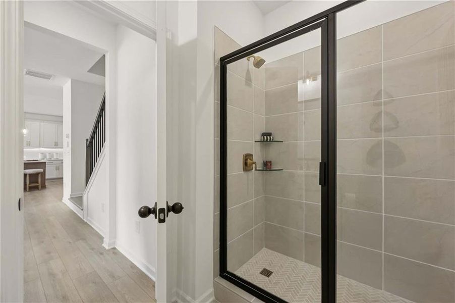Close-up of interior finishes inside a home in Arbors at Richland Creek, Buford (Image 20).