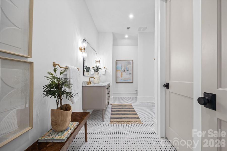 Furnished interior view inside a new home in , Charlotte (Image 7).