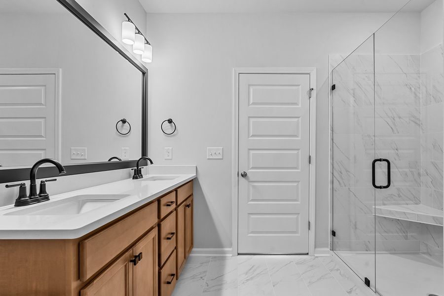 Furnished interior view inside a new home in Fieldstone, Lexington (Image 15).