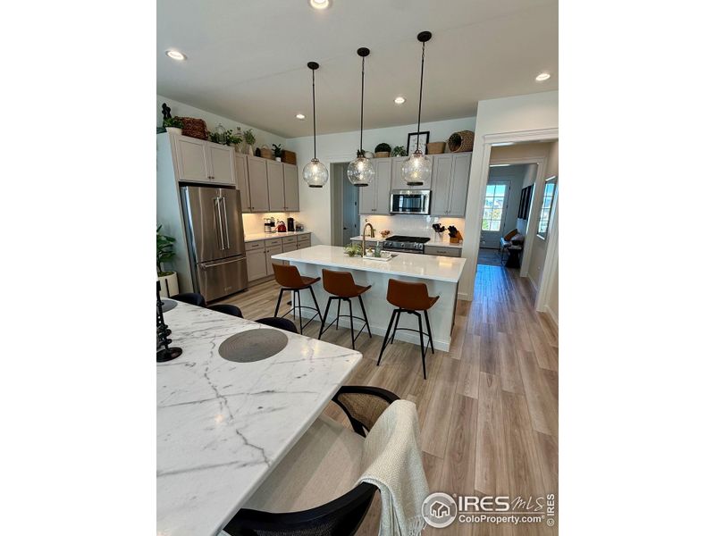 Kitchen and large walk in pantry Kitchen and large walk in pantry
