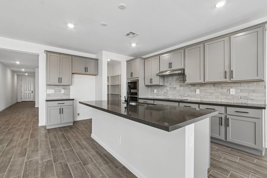 Gourmet kitchen featuring the Foundry Collection Gourmet kitchen featuring the Foundry Collection