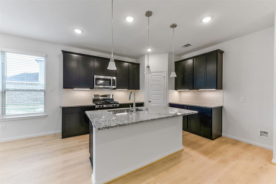 Furnished interior view inside a new home in Anderson Lakes, Houston (Image 9).