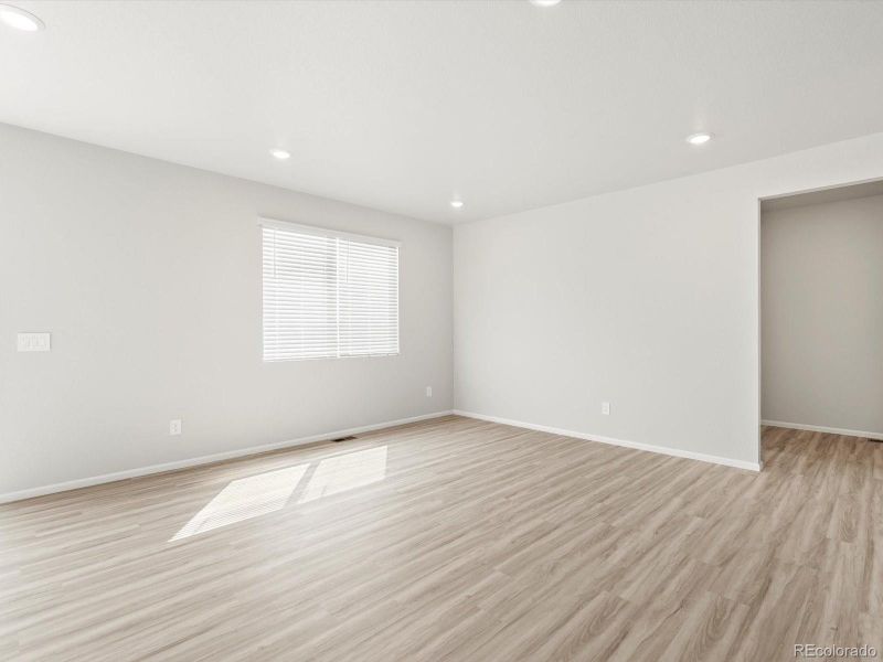 Spacious, unfurnished interior of a new home in Poudre Heights: The Lakes Collection, Windsor (Image 17).