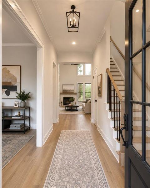 Furnished interior view inside a new home in , McDonough (Image 15).