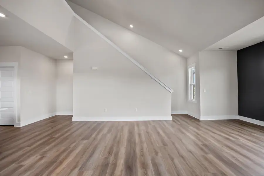 Representative unfurnished interior of a home built from the Red Rocks by Garman Homes in Allen Park, Raleigh (Image 14).