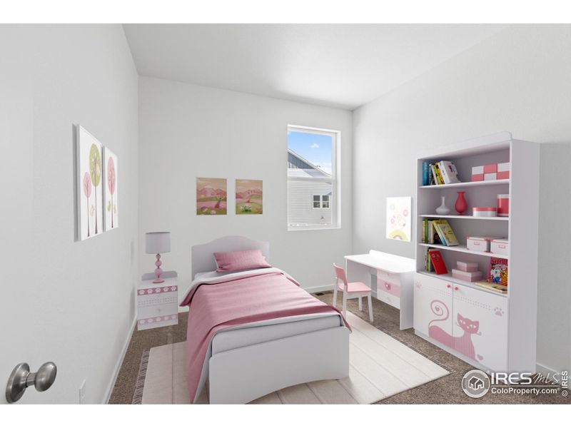 Furnished interior view inside a new home in Kinston Cottage, Loveland (Image 4). Furnished interior view inside a new home in Kinston Cottage, Loveland (Image 4).