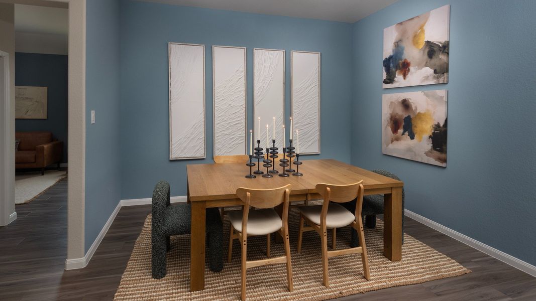 Representative furnished interior of a home built from the The Highlands by Legend Homes in Retreat at Fossil Creek, Fort Worth (Image 5). Representative furnished interior of a home built from the The Highlands by Legend Homes in Retreat at Fossil Creek, Fort Worth (Image 5).