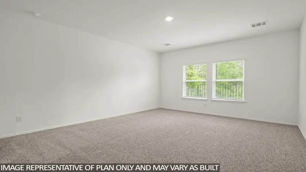 Spacious, unfurnished interior of a new home in Indian Springs, Crosby (Image 10).