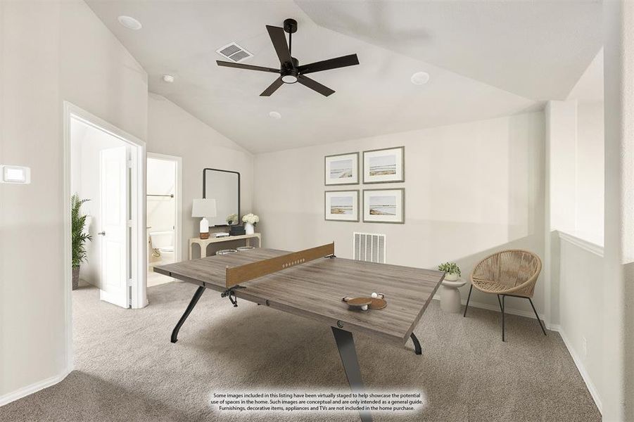 Furnished interior view inside a new home in East Oak Creek 50-55, Commerce (Image 7).