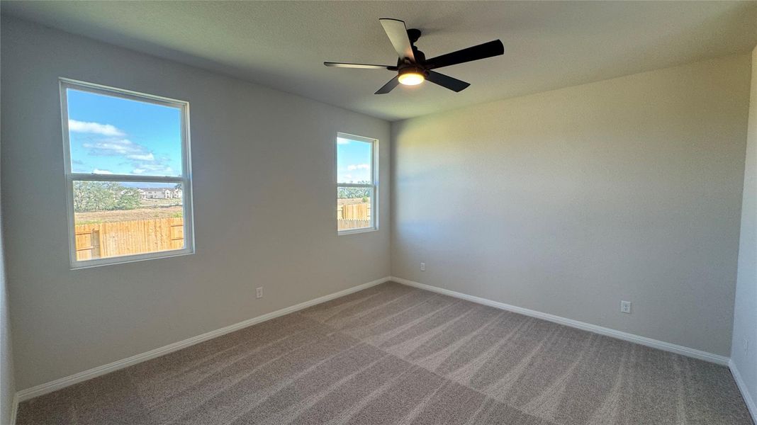 Spacious, unfurnished interior of a new home in Cannon Ranch 45s, Dripping Springs (Image 34). Spacious, unfurnished interior of a new home in Cannon Ranch 45s, Dripping Springs (Image 34).