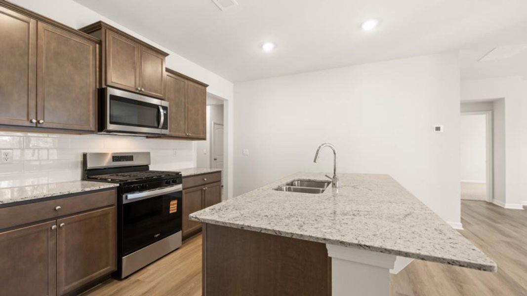 Furnished interior view inside a new home in South Wind, Union City (Image 10).