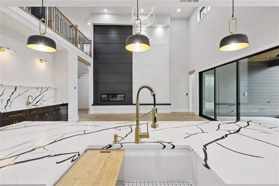 Furnished interior view inside a new home in , Auburn (Image 10).