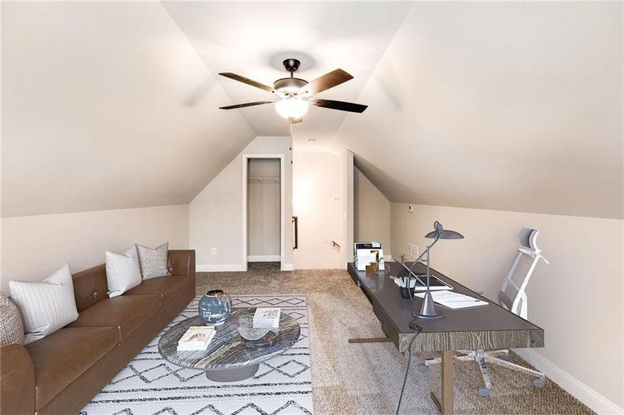 Furnished interior view inside a new home in , Buchanan (Image 41).