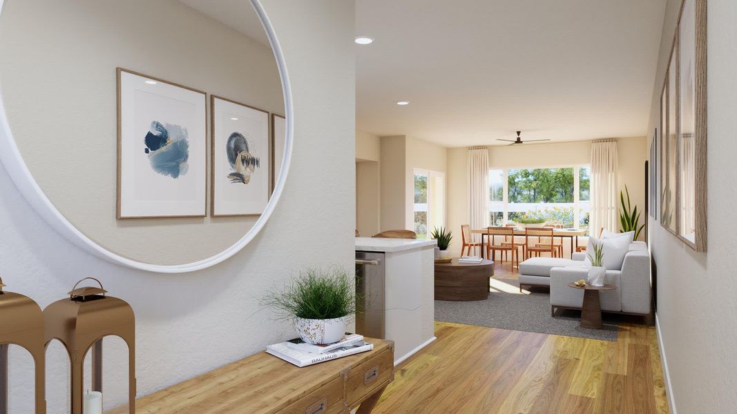 Foyer | Powell at Thompson Village in Apopka, FL by Landsea Homes