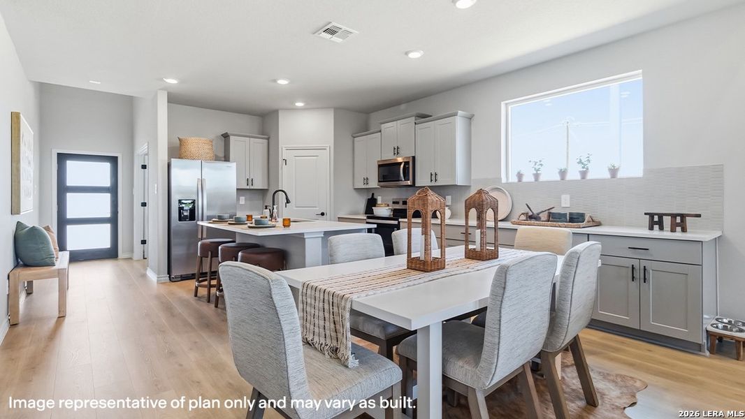 Furnished interior view inside a new home in , Mico (Image 28).