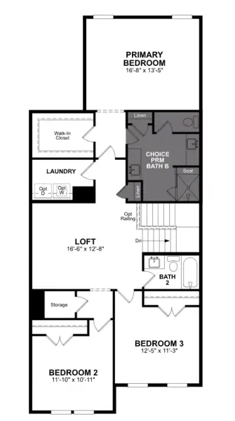 2D floor plan layout of this home in Roberts Crossing, Cary, NC (Image 3). 2D floor plan layout of this home in Roberts Crossing, Cary, NC (Image 3).
