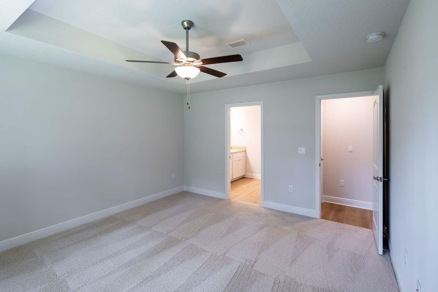 Representative unfurnished interior of a home built from the 2005 by Adams Homes in Parkland Place, Pace (Image 18).