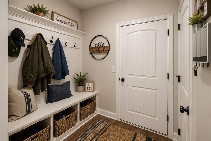 Furnished interior view inside a new home in , Cartersville (Image 17). Furnished interior view inside a new home in , Cartersville (Image 17).