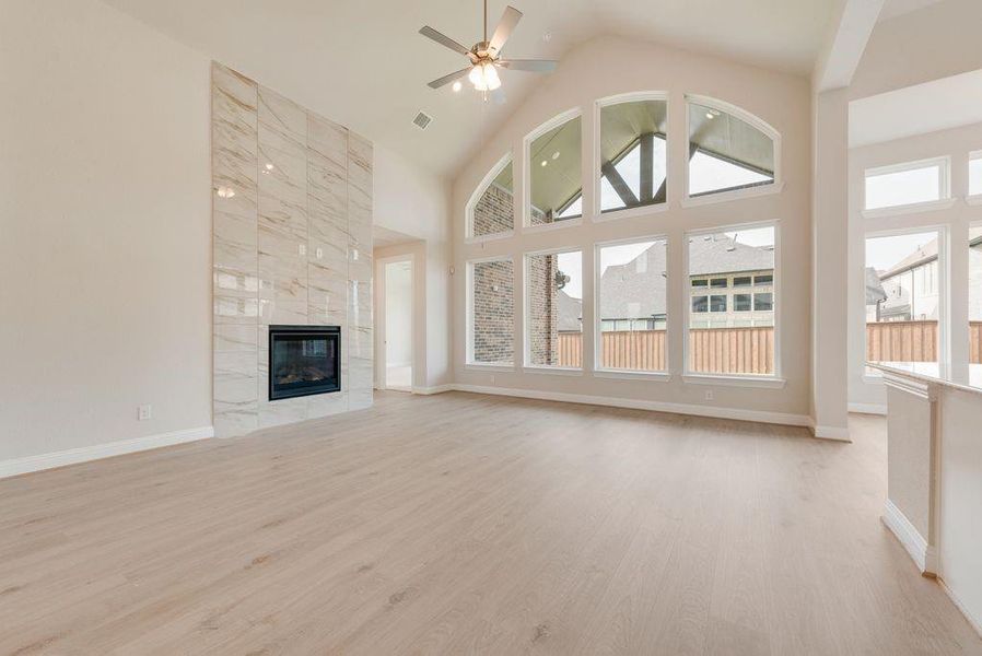 Spacious, unfurnished interior of a new home in Somercrest, Midlothian (Image 22).