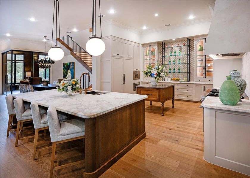 Furnished interior view inside a new home in , Southlake (Image 6).