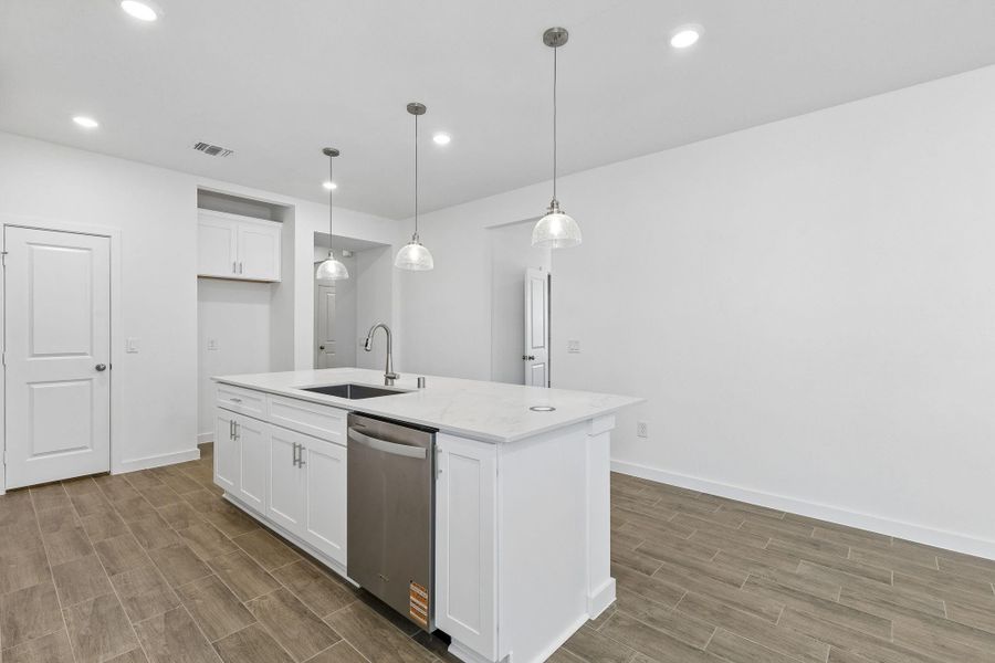 Furnished interior view inside a new home in Windcress, Cove (Image 7).
