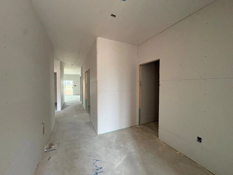 In-progress construction of a new home in Rolling Glen, Hutto, TX (Image 4).