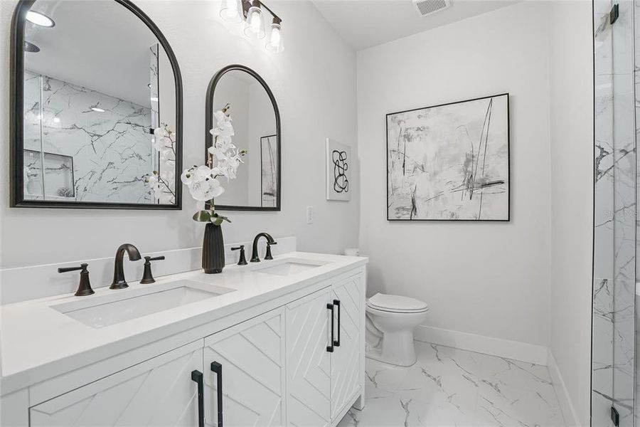 Furnished interior view inside a new home in , Tampa (Image 14).