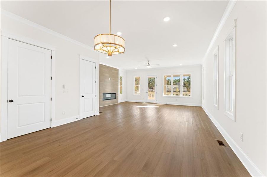 Spacious, unfurnished interior of a new home in Archerfield, Smyrna (Image 20).