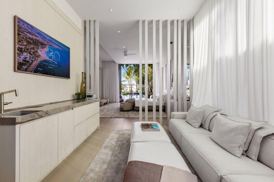 Furnished interior view inside a new home in , Palm Beach Gardens (Image 26). Furnished interior view inside a new home in , Palm Beach Gardens (Image 26).